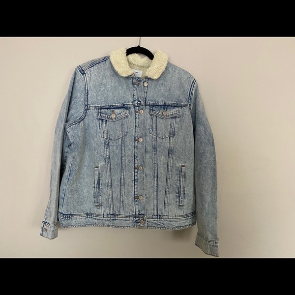 Old Navy Other - Old Navy Sherpa Lined Denim Jacket